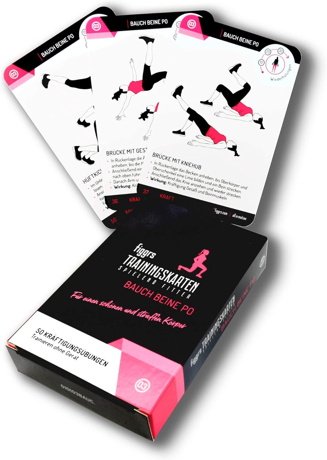 Bauch Beine Po Trainingskarten