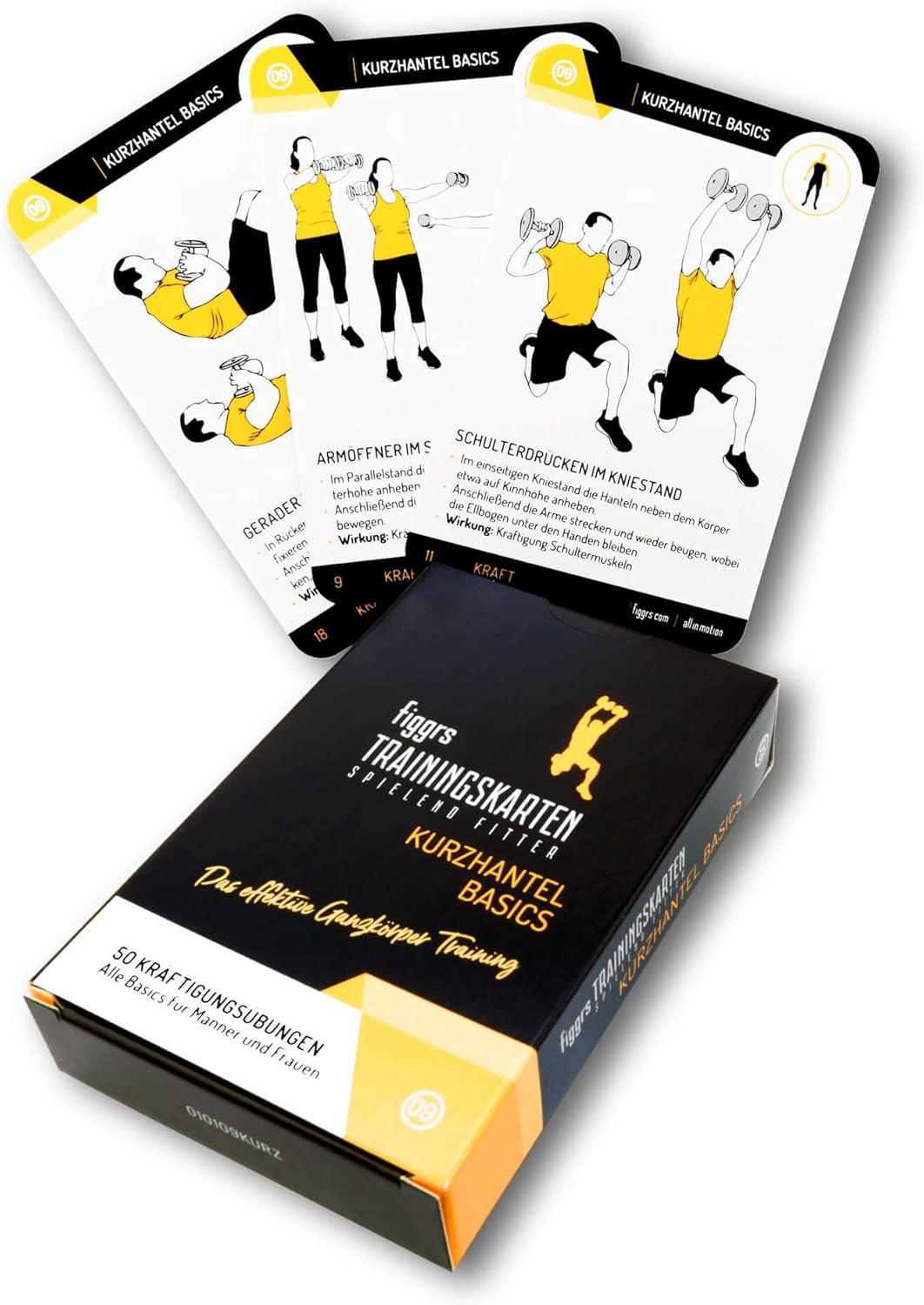 Kurzhantel Trainingskarten
